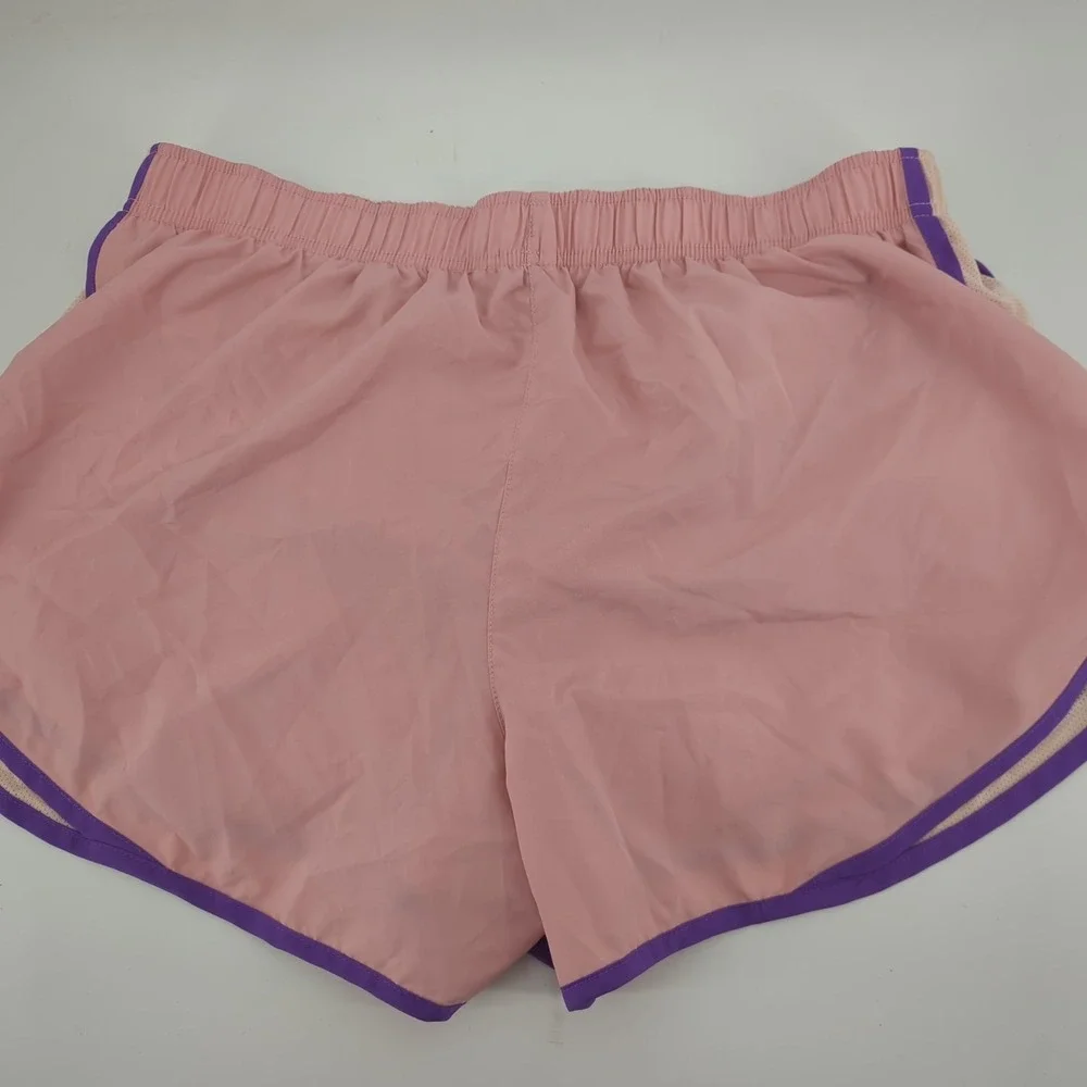Nike Womens Running Shorts XL Pink DRI-FIT Athletic Workout Gym Performance‎